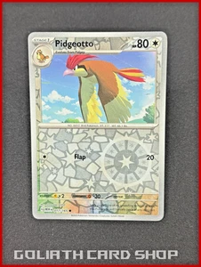 Pidgeotto 017/165 Holograma Inverso - S&V: 151 JCC Pokémon - Casi Nuevo - Imagen 1 de 2