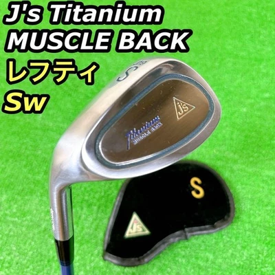 Rare Bridgestone J S Titanium Muscle Back Sw 60 Superb Left-Handed - Image 1 of 4