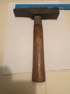 VINTAGE STRAPAZIERFÄHIG 34 OZ TW ZIEGEL/MAUERWERK/STEINHAMMER - 8 ZOLL HARTHOLZGRIFF - Bild 1 von 14