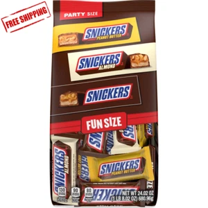 Original, Peanut Butter & Almond Fun Size Milk Chocolate Candy Bars Variety Asso - Picture 1 of 10