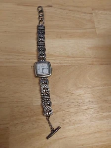 Brighton Santa Rosa Ladies Wristwatch Silver Plate Bracelet Watch  - Picture 1 of 3
