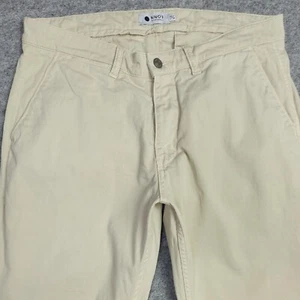 Pantalones chinos NN07 para hombre W33 L34 beige MARCO ajustados cónicos elásticos con cremallera pantalones mosca - Imagen 1 de 13