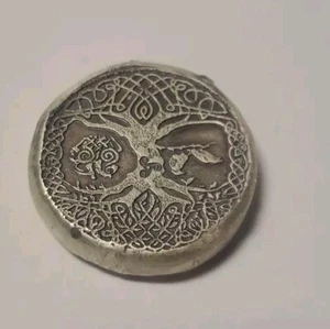 1 Oz MK BARZ TREE OF LIFE Round .999 SILVER - Picture 1 of 2