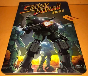 Steelbook Starship Troopers 3 Marauder DVD casper van dien jolene blalock kidjoe - Picture 1 of 6