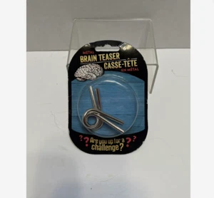 Brain Teaser Puzzle, Metal, ages 6+ - Picture 1 of 1