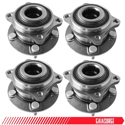 4x Front Rear Wheel Hub Bearings For 2007-2013 2014 Hyundai Santa Fe AWD Foto 1 de 4