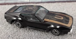Vintage Yatming 71/72/73 Ford Boss Mustang F/B black mint unplayed with Thailand - Picture 1 of 6