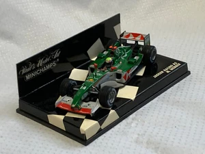 Minichamps Jaguar Racing R5 M. Webber 400 040014 1:43 Diecast Green Racecar - Picture 1 of 19