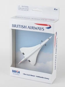BRITISH AIRWAYS CONCORDE SPIELZEUG DRUCKGUSSFLUGZEUG - Bild 1 von 1