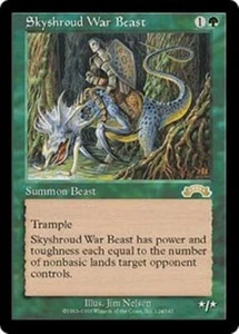 MTG - SKYSHROUD WAR BEAST - Exodus (R) - Picture 1 of 1