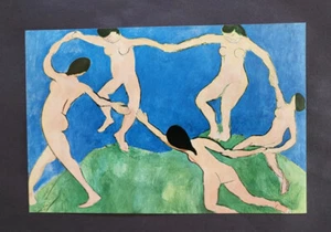 Henri Matisse "La Danza" Montado Off-set Color Litografía 1970 - Imagen 1 de 3