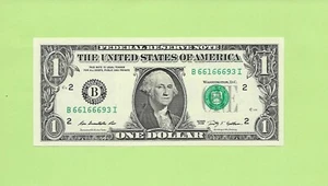 2009 ..UNCIRC $1  B 6616 6693 I .... 2009  $1  B-I    POKER   5-6's - Picture 1 of 2