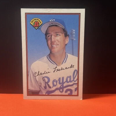 1989 Bowman Charlie Leibrandt Kansas City Royals #116 - Image 1 of 2