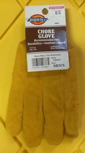 Antique Vintage Tools Dickies Chore Gloves New on Card Mens NOS Hardware Store - Picture 1 of 4