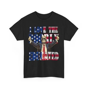 Funny "I Love the Poorly Educated" Trump T-Shirt - Picture 1 of 4
