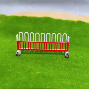 10PCS HO/OO Scale Miniature Street Fence Road Traffic Guardrail Sand Diorama - Picture 1 of 21