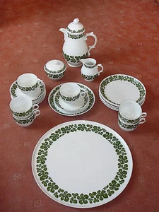 Fürstenberg - Schlossgarten REBE - Kaffeeservice für 6 Personen + Tortenplatte - Bild 1 von 6