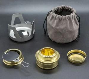 Stove Alcohol for Backpacking Hiking Camping Tool Burner Outdoor Mini Portable - Picture 1 of 11