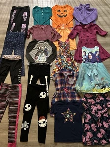 Size 6 Girls Clothing Lot, 18 Items, Disney Descendants, Cat & Jack, Wonder - Picture 1 of 24