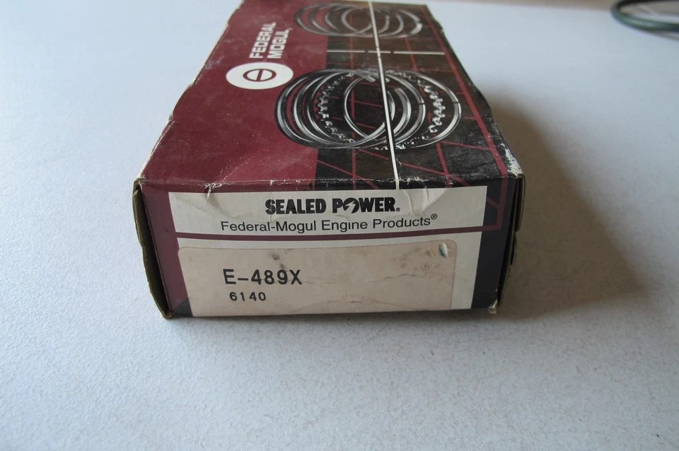 Anillo de pistón de motor NOS POTENCIA SELLADA E489X apto para Toyota Tercel 1980-88  Foto 1 de 2