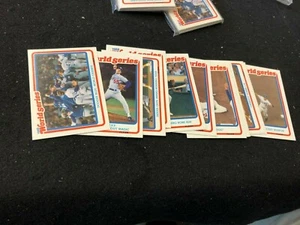 1989 Fleer Baseball World Series Complete Set (1-12) - Picture 1 of 1