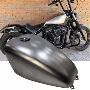 Petrol Fuel Tank W/ Cap For Harley Softail Street Bob FXBB 2019-2024 Silver New - Picture 1 of 11
