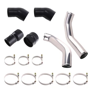 Intercooler Pipe Boot Kit Stainless Steel For Ram 2500 3500 6.7L Cummins 2013-18 - Picture 1 of 12