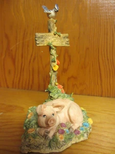 Lowell Davis "DON'T PICK THE FLOWERS" (1991) Scotland Schmid Figurine - Picture 1 of 6