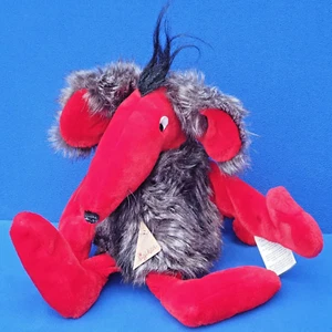 SIGIKID ZONK TROSTPREIS STOFFTIER GEH AUF´S GANZE MIT PLAKETTE 37 CM ROT - Bild 1 von 5