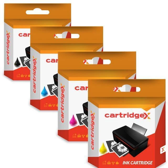 4 Ink Cartridges Compatible With BROTHER DCP 130C 330C 350C 357C 540CN 560CN - Image 1 of 1