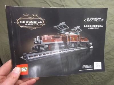 LEGO Icons: Crocodile Locomotive 10277 Manual - Image 1 of 4