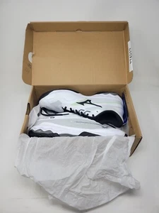 MIZUNO WAVE EXCEED LIGHT 2 AC 61GA231809 White Gray Black Tennis Shoes - Picture 1 of 9