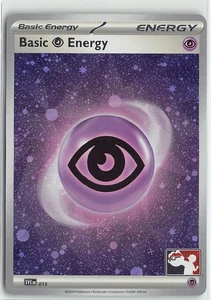Paquete de premios Pokémon serie cartas lámina estampada común #013 energía psíquica básica - Imagen 1 de 2