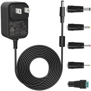100V-240V AC to DC 24V 1A Power Supply Adapter for 24Volt 1Amp 650mA 500mA 15... - Picture 1 of 7