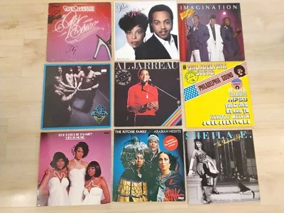 Schallplatten Vinyl Sammlung 9x BLACK FUNK SOUL 1970er und 1980er - Bild 1 von 4
