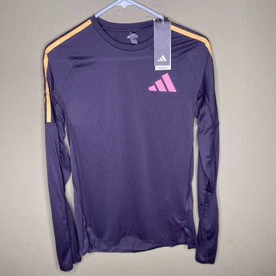 Adidas Adizero Pro Elite Promo Long Sleeves Running Shirt Mens Small 2024 IN1133 - image 1 of 4