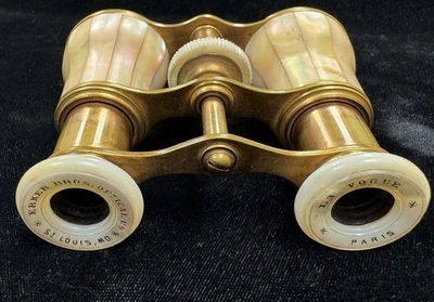 Vintage Erker Bros, Optical Co LA Vogue Paris Opera Binoculars Made In France! - Image 1 of 4