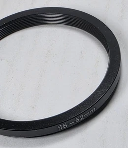 Step-up Ring Metal 52-58mm 52mm Lens to 58mm Filter 52mm-58mm 52-58 StepUp - Picture 1 of 5