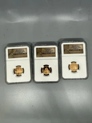 2009 S Bronze 1C Lincoln Cent PF69 RD Ultra Cameo NGC 3 Lot - Image 1 of 4