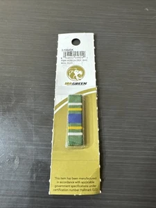 US Military IRA GREEN RIBBON UNIT: KOREA DEFENSE SERVICE MEDAL - Picture 1 of 1