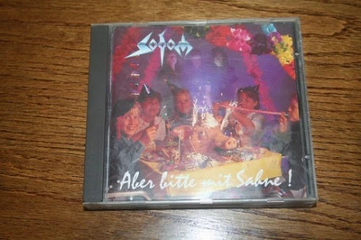 SODOM-" ABER BITTE MIT SAHNE" CD 1ST PRESS 1993 NO IFPI - Bild 1 von 3