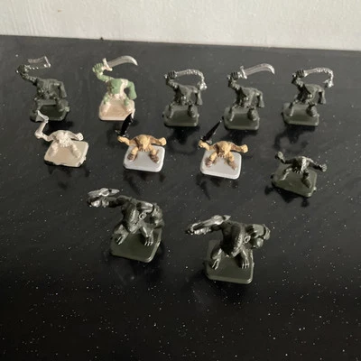 Paquete de 11 figuras HeroQuest 1989 piel verde vintage Foto 1 de 4