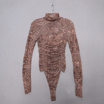 Body Intimately Free People Pequeño Malla Ruche Debajo de Todo Transparente Floral Simulado Foto 1 de 4