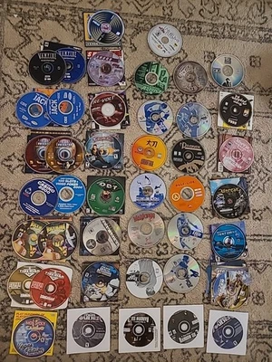 Huge Lot of 37 RARE Computer PC CD-Rom Games Mixed Lot 90's 2000's Y2k Bundle - Image 1 of 4