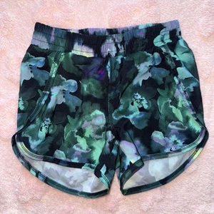 Pantaloncini corti sportivi casual nero verde viola bambina tutto in movimento taglia XS 4/5 - Foto 1 di 10