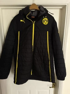 Borussia Dortmund Puma Coat, UK Large - Picture 1 of 5