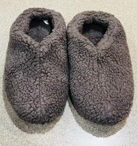 Victoria's Secret PINK Sherpa Cozy Slipper Booties Size M 7-8 Brown NEW With Tag - Picture 1 of 2