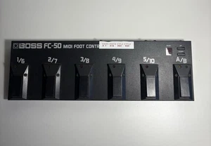 Boss Fc-50 MIDI Foot Controller Effects Pedal free shipping - Picture 1 of 2