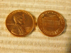 1961 D Lincoln Memorial Cent Pennies Stempelglanz - 1 Rolle - Bild 1 von 2