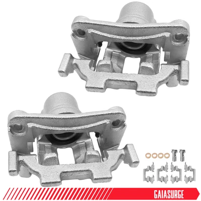 2x Rear LH&RH Brake Calipers w/Bracket for Nissan Pathfinder 370Z 2009-2022 3.5L Foto 1 de 4